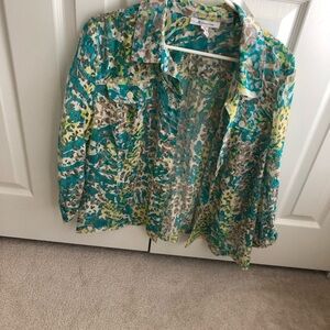 Light printed jacket